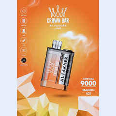 Al Fakher Crown Bar Crystal 9000 Puffs 20mg Disposable Vape