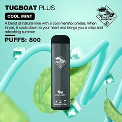 Cool Mint - Tugboat Plus 800 Puffs Disposable Vape in Dubai, UAE