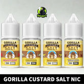 GORILLA CUSTARD Salt Nicotine 30ml Vape