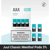 Juul Classic Menthol Pods 3% 4Pcs/Pack