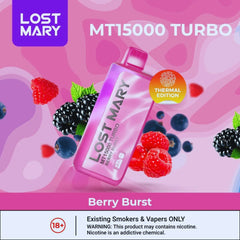 Lost Marry Mt 15000 Puffs Turbo Disposable Vape In Dubai