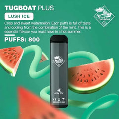 Lush Ice - Tugboat Plus 800 Puffs Disposable Vape in Dubai, UAE