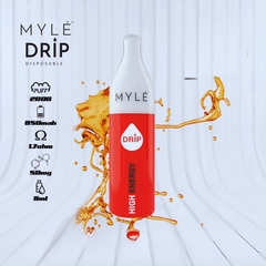MYLE DRIP 2000 PUFFS 5% DISPOSABLE VAPE IN UAE DUBAI