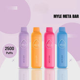 MYLE META BAR 2500 PUFFS DISPOSABLE VAPE Dubai