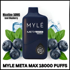 MYLÉ META MAX 18000 PUFFS DISPOSABLE VAPE UAE