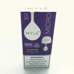 MYLE MICRO 1000 PUFFS DISPOSABLE VAPE IN DUBAI