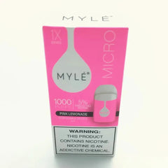 MYLE MICRO 1000 PUFFS DISPOSABLE VAPE IN DUBAI