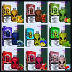 Nerd Alien 12000 Puffs 20 Mg Disposable Vape In Dubai