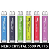 NERD Crystal Disposable Vape 5500 Puffs