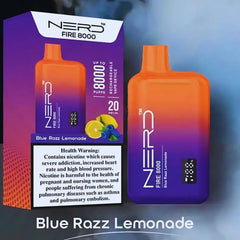 NERD FIRE 8000 PUFFS DISPOSABLE VAPE IN DUBAI