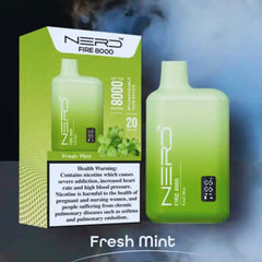 NERD FIRE 8000 PUFFS DISPOSABLE VAPE IN DUBAI