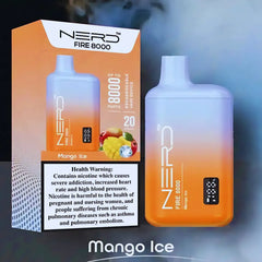 NERD FIRE 8000 PUFFS DISPOSABLE VAPE IN DUBAI