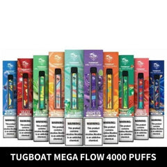 Tugboat Mega Flow Disposable Vape 4000 Puffs