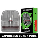 Vaporesso Luxe X Pods Cartridge 0.4Ω 0.8Ω Empty Replacement Pods Mesh Coils (2PCS)