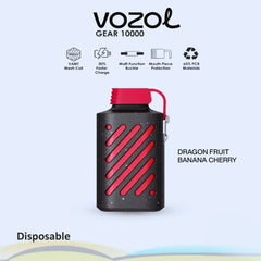 VOZOL GEAR 5% NICOTINE 10000 PUFFS DISPOSABLE VAPE