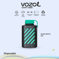 VOZOL GEAR 5% NICOTINE 10000 PUFFS DISPOSABLE VAPE