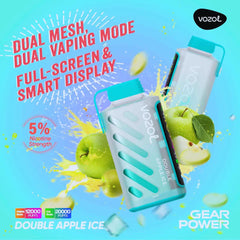 Vozol Gear Power 20000 Puffs Disposable Vape In Dubai