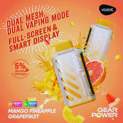 Vozol Gear Power 20000 Puffs Disposable Vape In Dubai