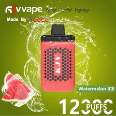 Watermelon Ice  - YUOTO KJV 12000 Puffs Disposable Vape 50mg in Dubai, UAE