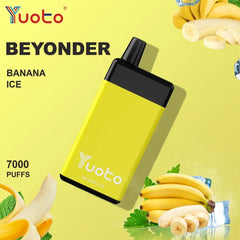 Banana Ice - Yuoto Beyonder 7000 Puffs Disposable Vape
in Dubai UAE