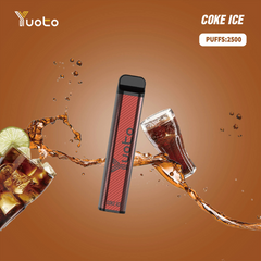 YUOTO XXL Disposable Vape 2500 Puffs Dubai