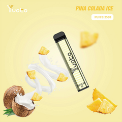 YUOTO XXL Disposable Vape 2500 Puffs Dubai