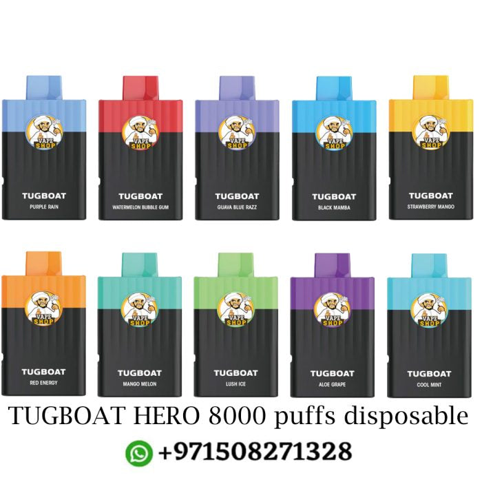 Tugboat Hero 8000 Puffs Disposable Vape