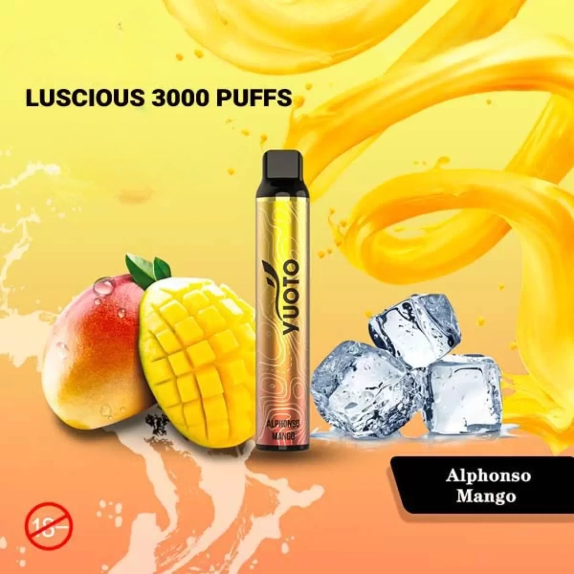 Yuoto Luscious 3000 Puffs Disposable Vape