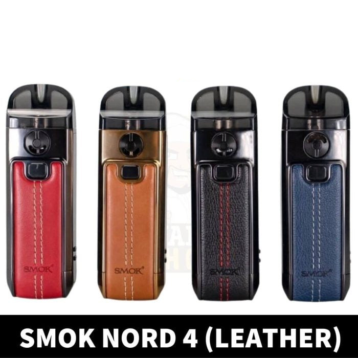 SMOK NORD 4 STARTER KIT VAPE POD (LEATHER SERIES)