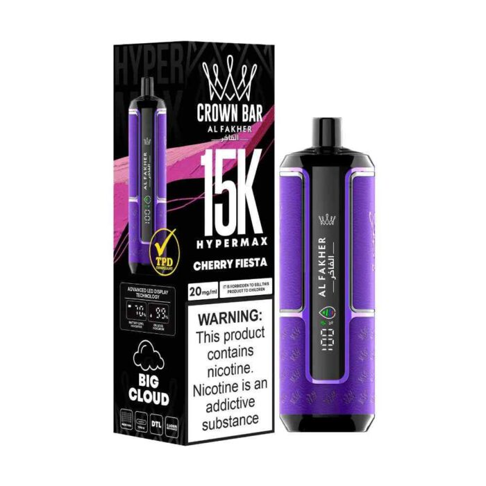 AL FAKHER CROWN BAR HYPERMAX 15000 PUFFS