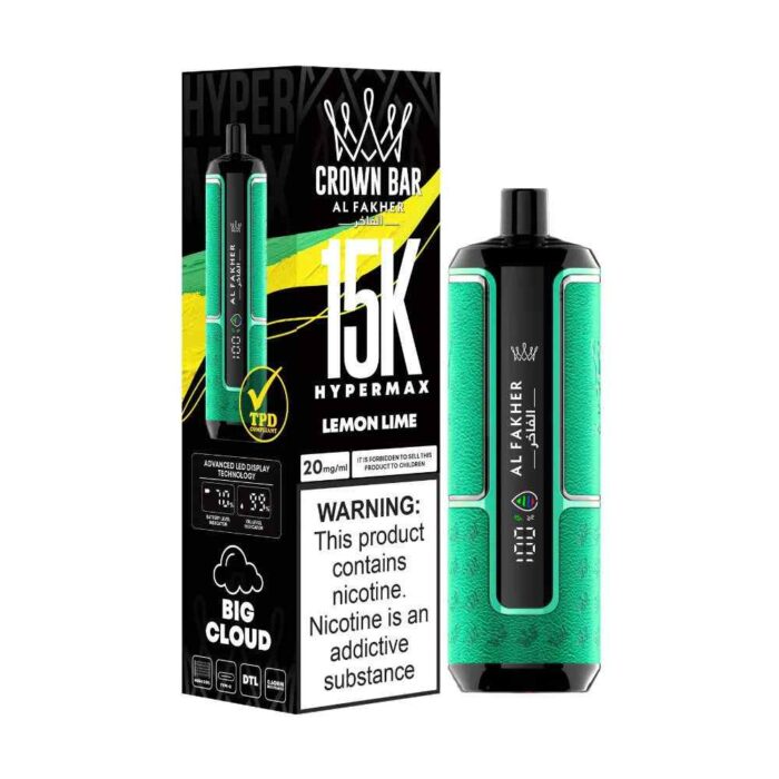 AL FAKHER CROWN BAR HYPERMAX 15000 PUFFS