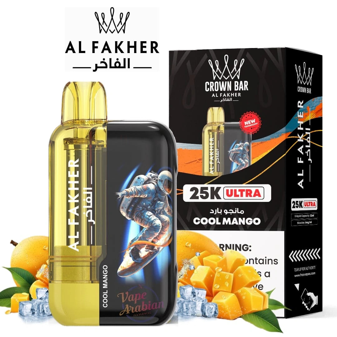 Al Fakher Crown Bar 25k Ultra Dual Mode