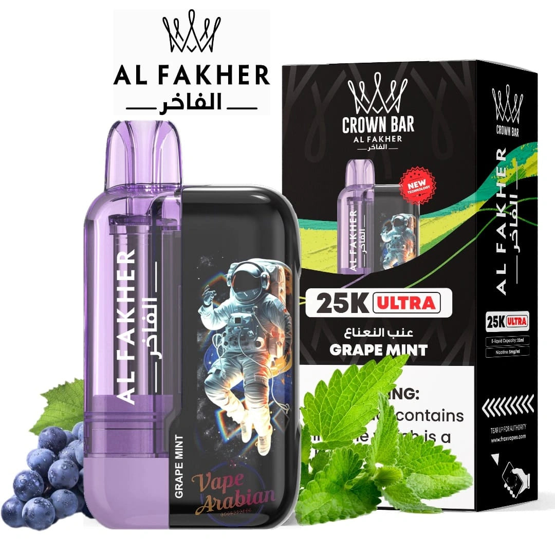 Al Fakher Crown Bar 25k Ultra Dual Mode