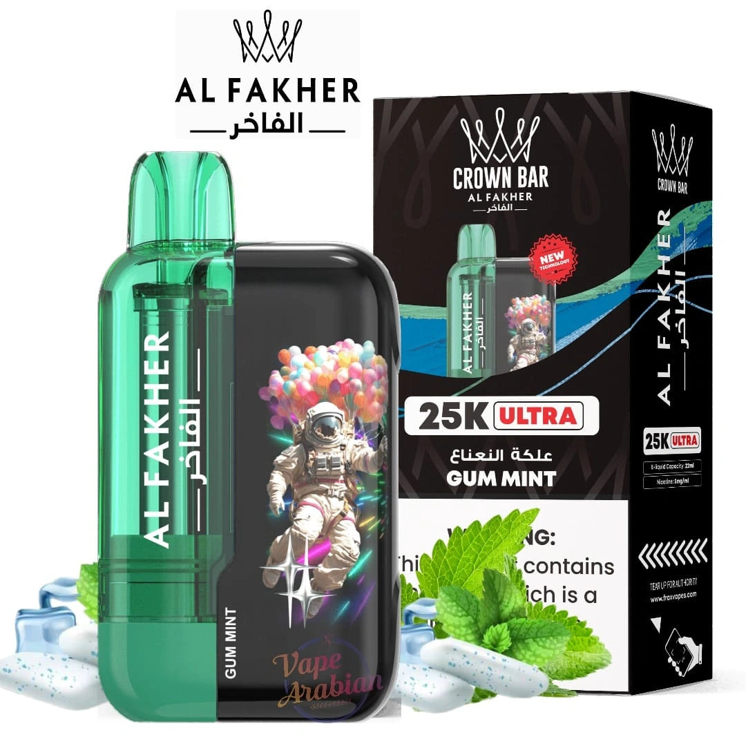 Al Fakher Crown Bar 25k Ultra Dual Mode