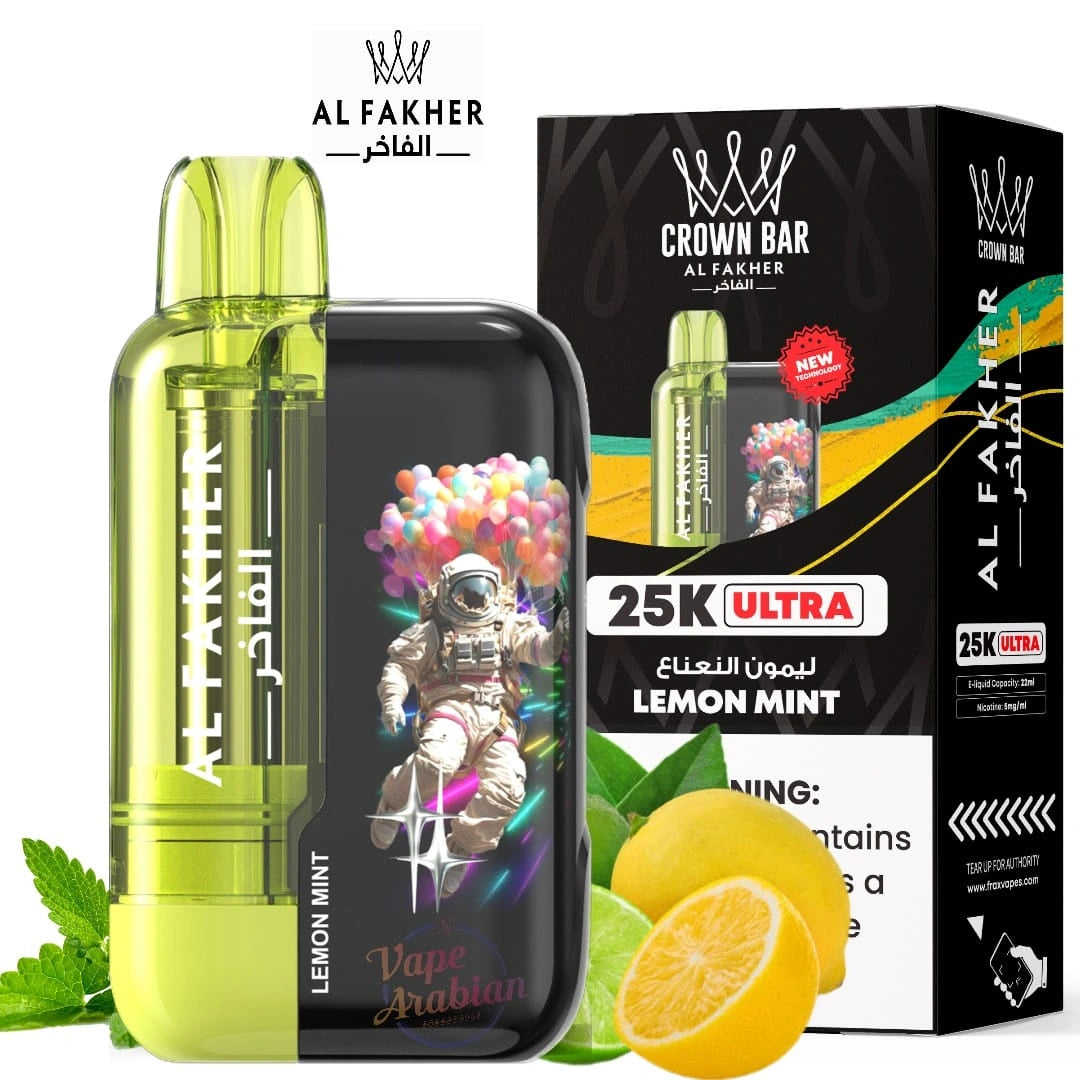 Al Fakher Crown Bar 25k Ultra Dual Mode