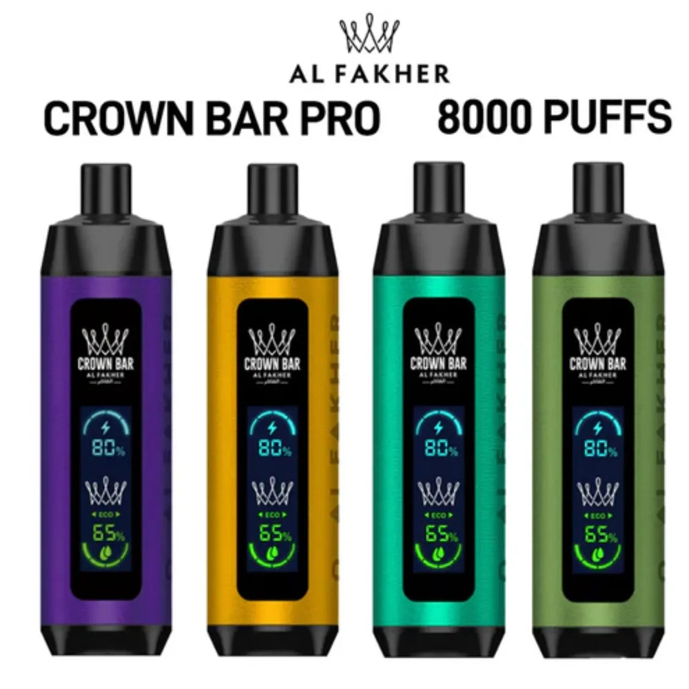 Best Al Fakher Crown Bar Pro 8000 Puffs Dual Mode Near me  in UAE 
