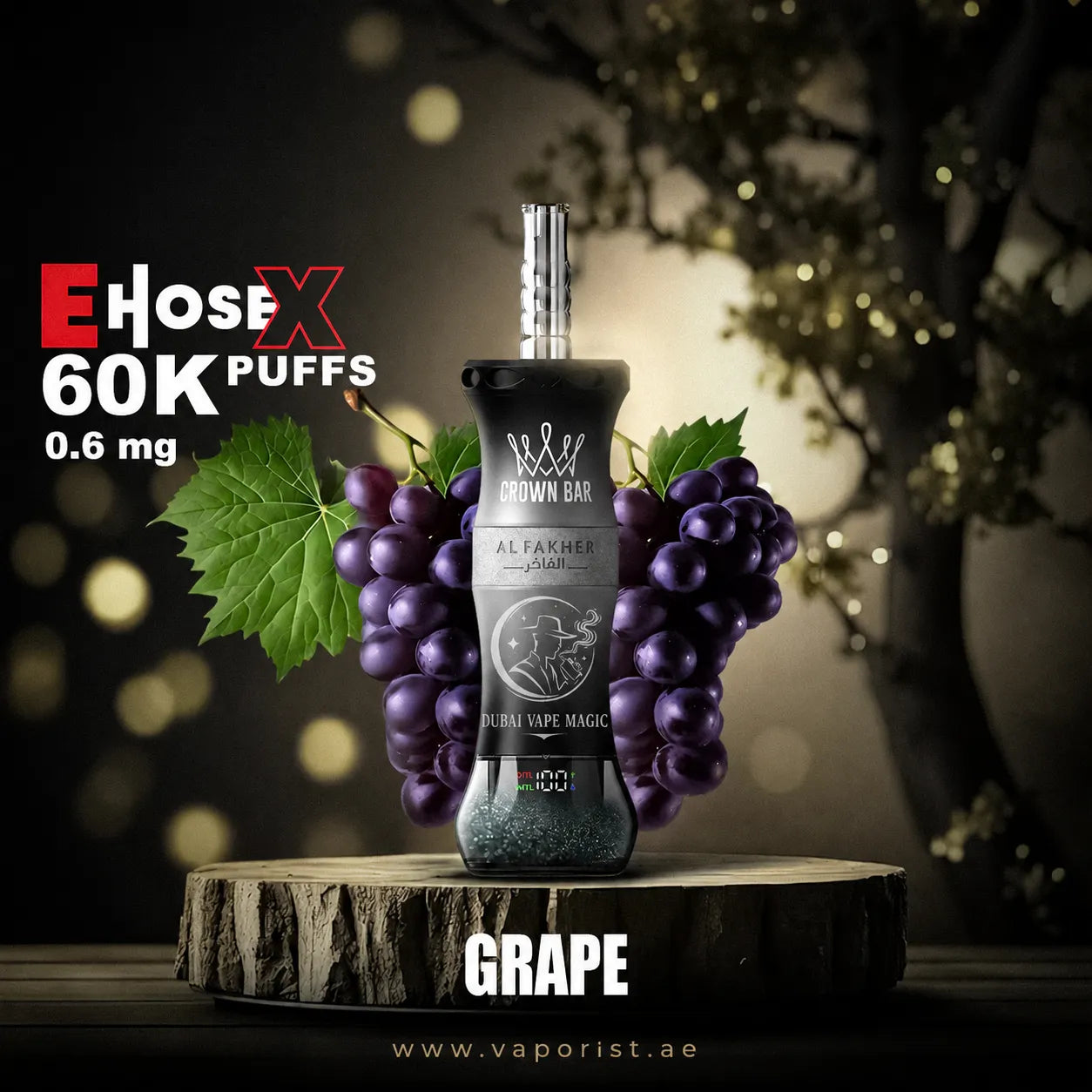 Al Fakher Crown Bar E Hose X 60000 UAE