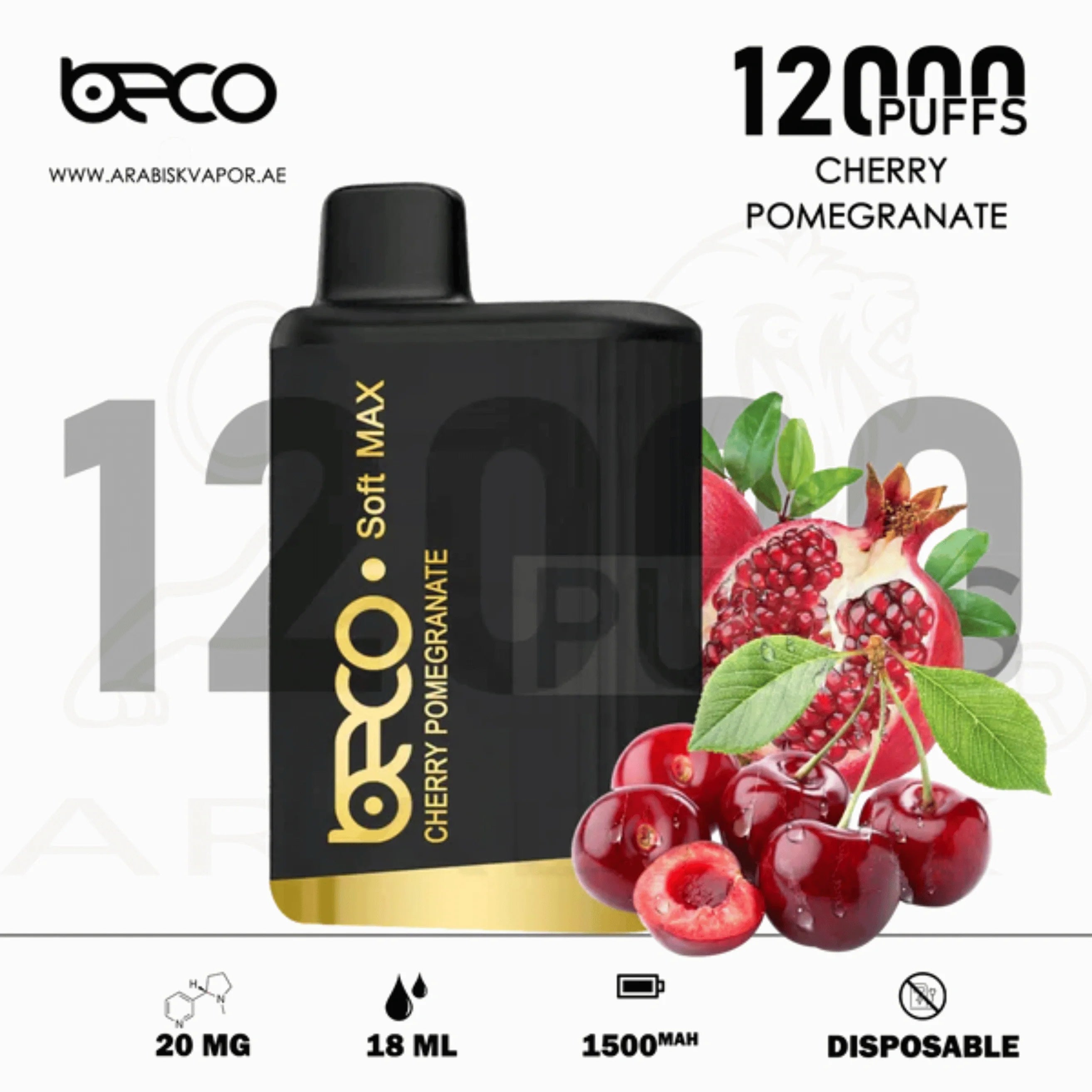 BECO-SOFT-MAX-12000-PUFFS