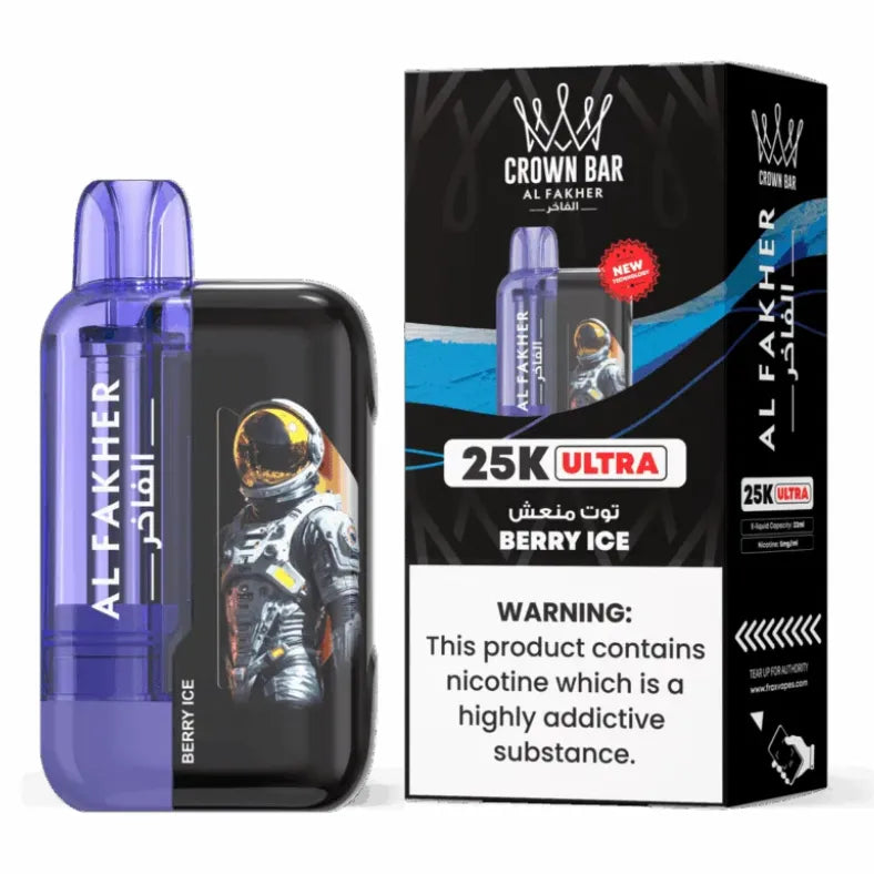 Berry Ice- Al Fakher 25K Ultra 25000 Puffs Disposable Vape in Dubai, UAE