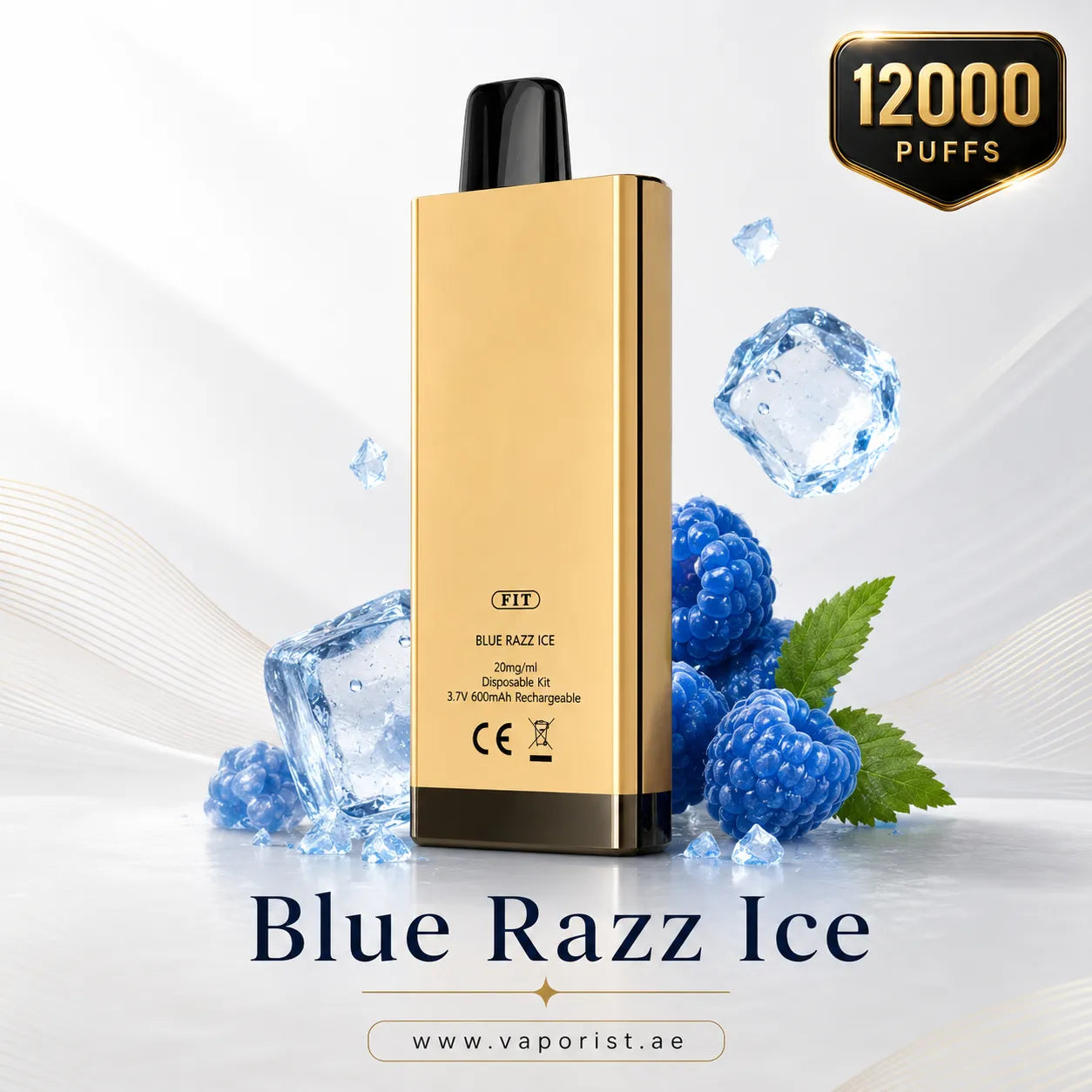Blue Razz Ice vape