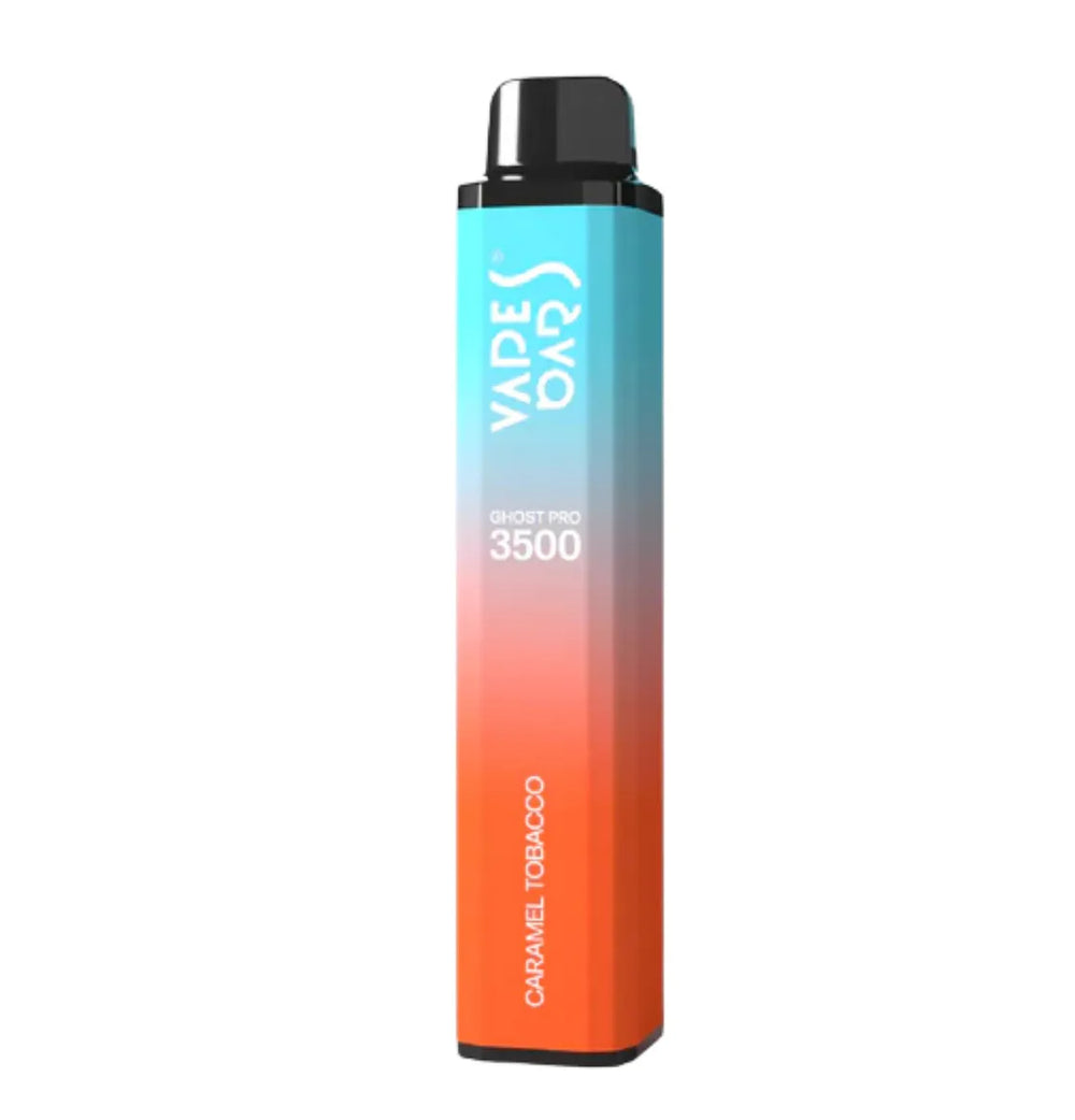 Caramel Tobacco - Vapes Bar Ghost Pro 3500 Puffs Disposable Vape Zero Nicotine in Dubai & UAE