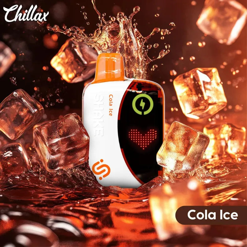 Cola Ice - Chillax Shake 22000 Puffs Disposable Vape 50mg in Dubai, UAE