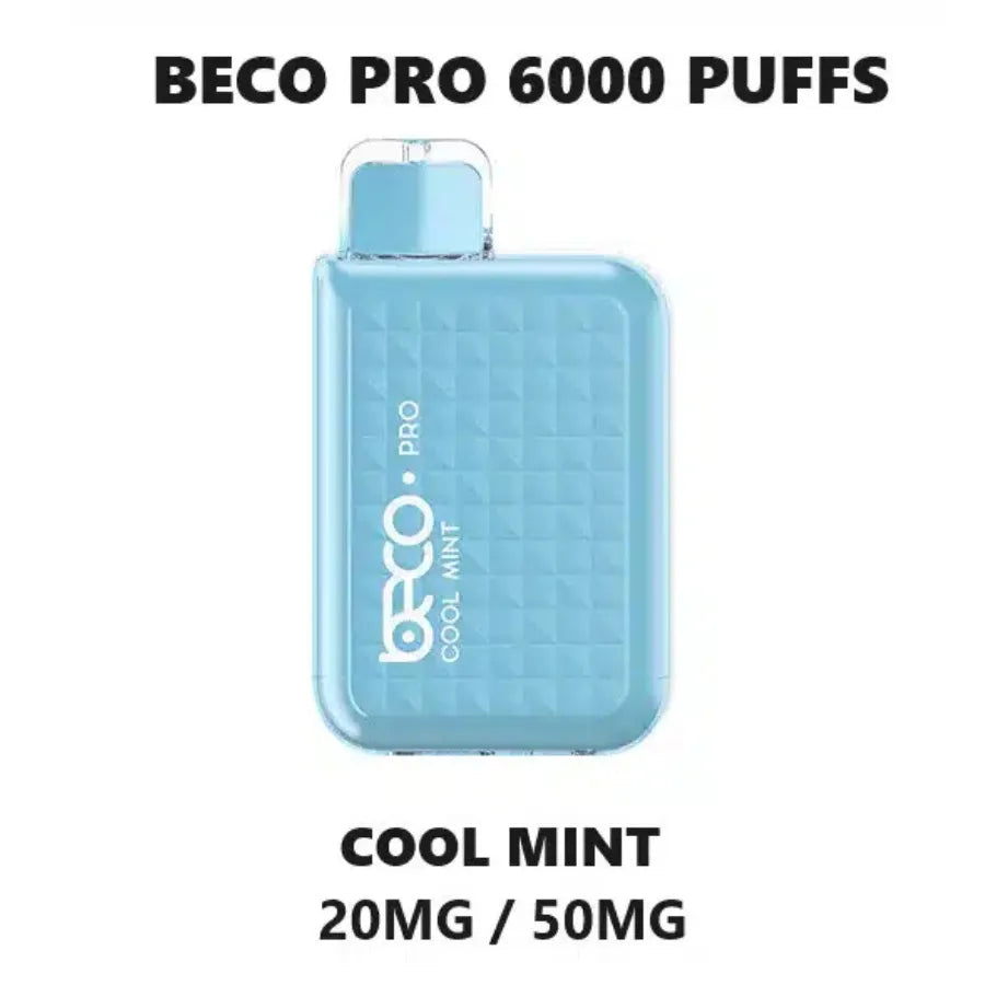  Cool Mint - BECO Pro 6000 Puffs Disposable Vape in Dubai, UAE
