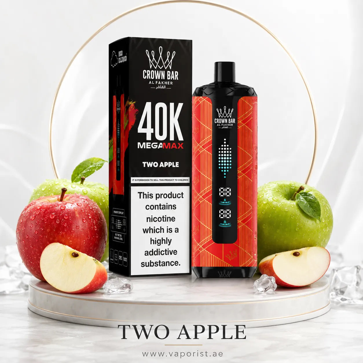 Crown Bar Al Fakher 40000 Puffs in UAE