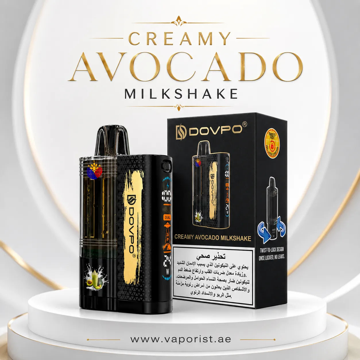 dovpo-30000-puffs-creamy-avocado-milkshake-flavor