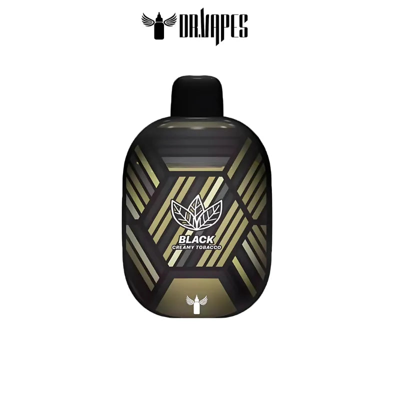Black Creamy Tobacco - DR. VAPES PANTHER BAR 5500 PUFFS DISPOSABLE VAPE IN DUBAI UAE