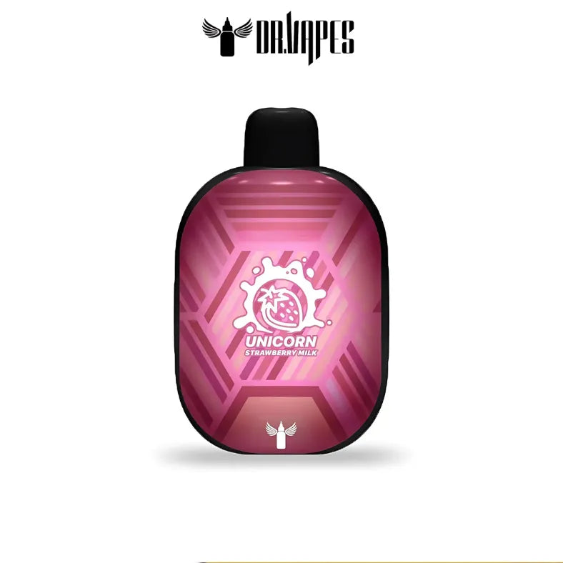 Unicorn Strawberry Milk - DR. VAPES PANTHER BAR 5500 PUFFS DISPOSABLE VAPE IN DUBAI UAE