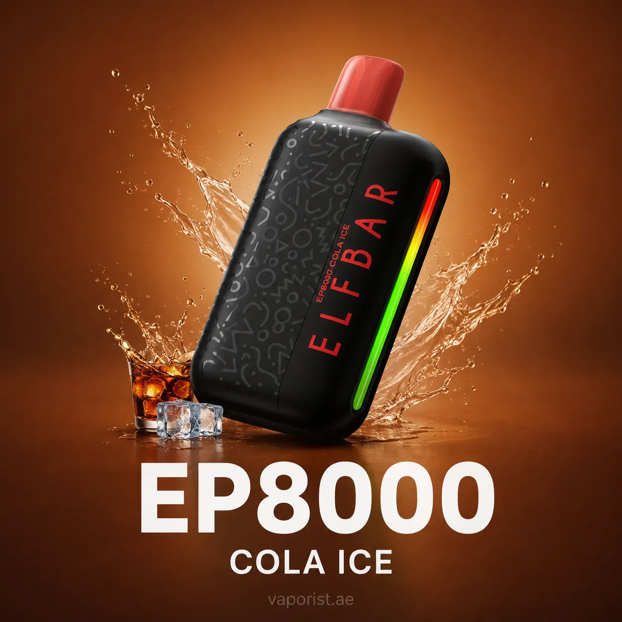 ELF BAR EP8000 cola ice disposable vape in dubai