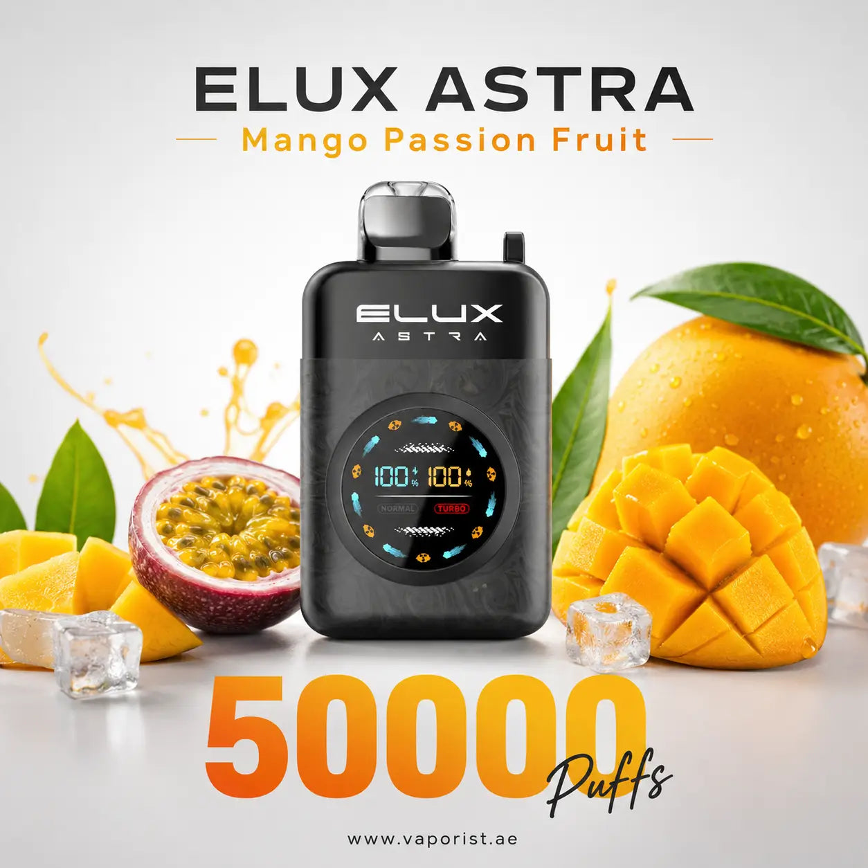 ELUX ASTRA Mango Passion Fruit disposable vape