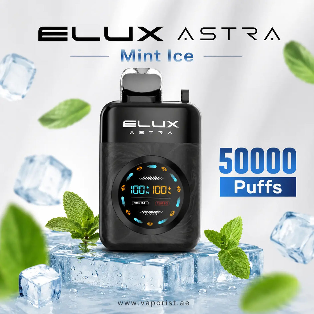  black ELUX ASTRA vape device
